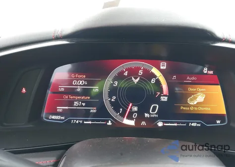 2023 Chevrolet Corvette Stingray Rwd 2Lt z USA, uszkodzony, nr VIN 1G1YB3D40P5126960